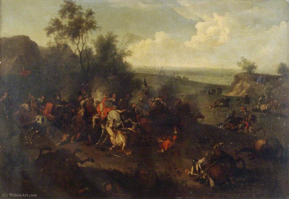 Battle Piece (ii) — Jan Von Huchtenburgh