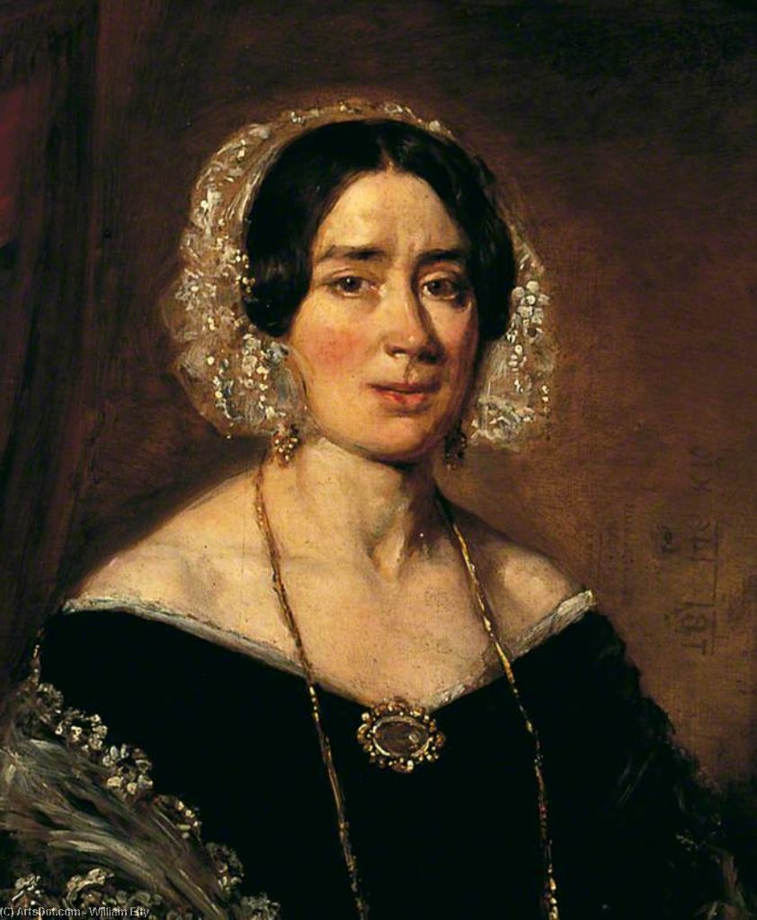 Portrait Of An Unknown Woman — William Etty