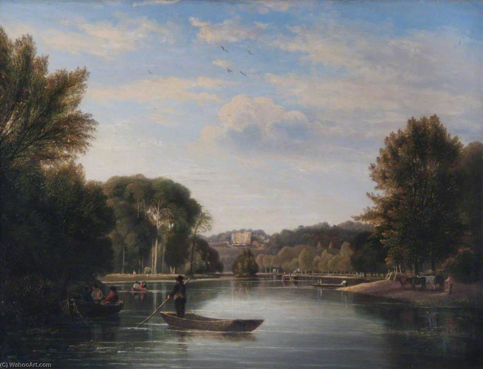 View Towards Richmond Hill, Surrey — George Hilditch
