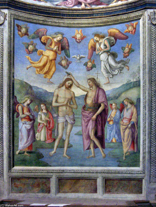 Baptism Of Jesus — Vannucci Pietro (le Perugin)