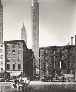 South And Depeyster Streets, Manhattan — Berenice Abbott