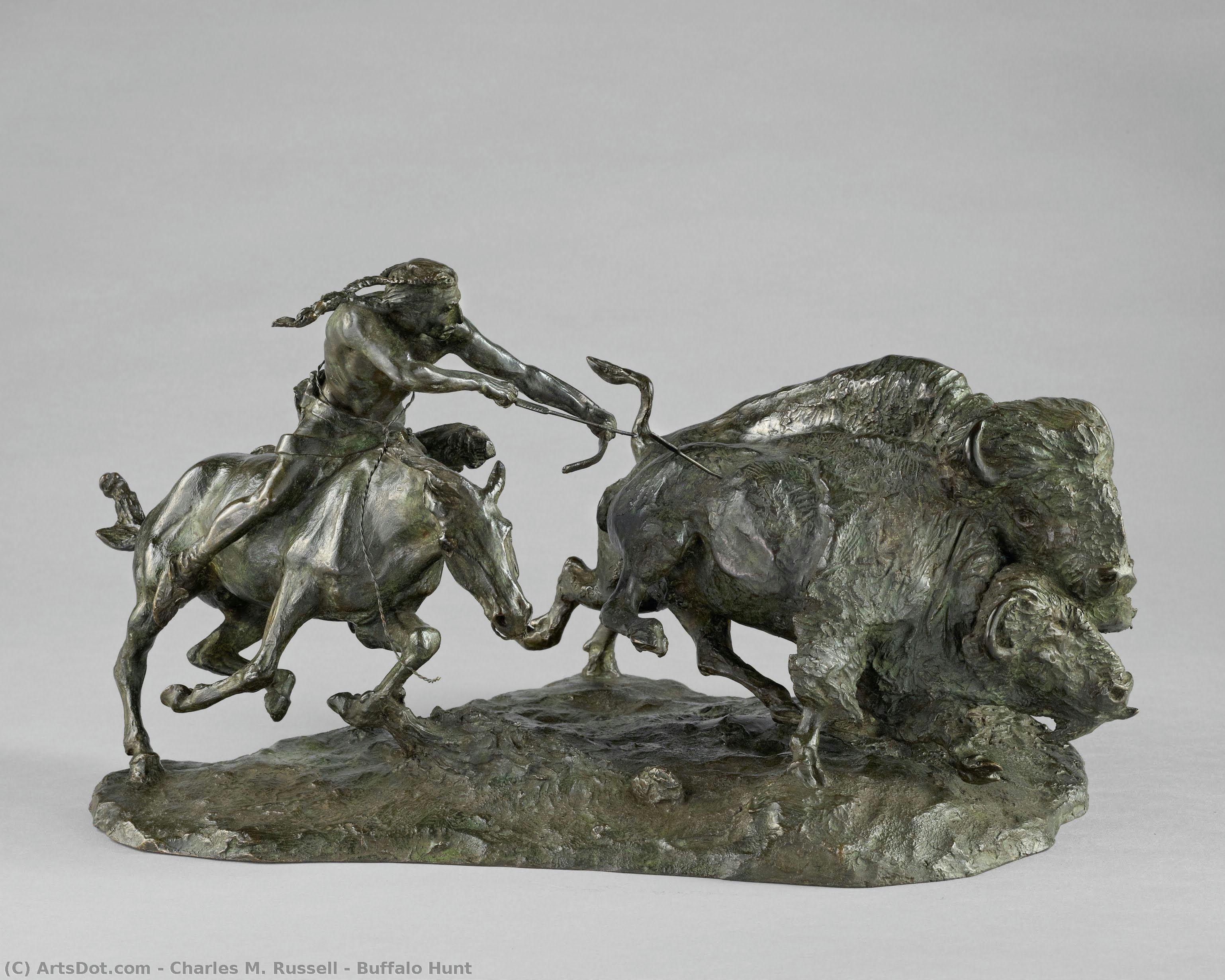 Buffalo Hunt — Charles Marion Russell