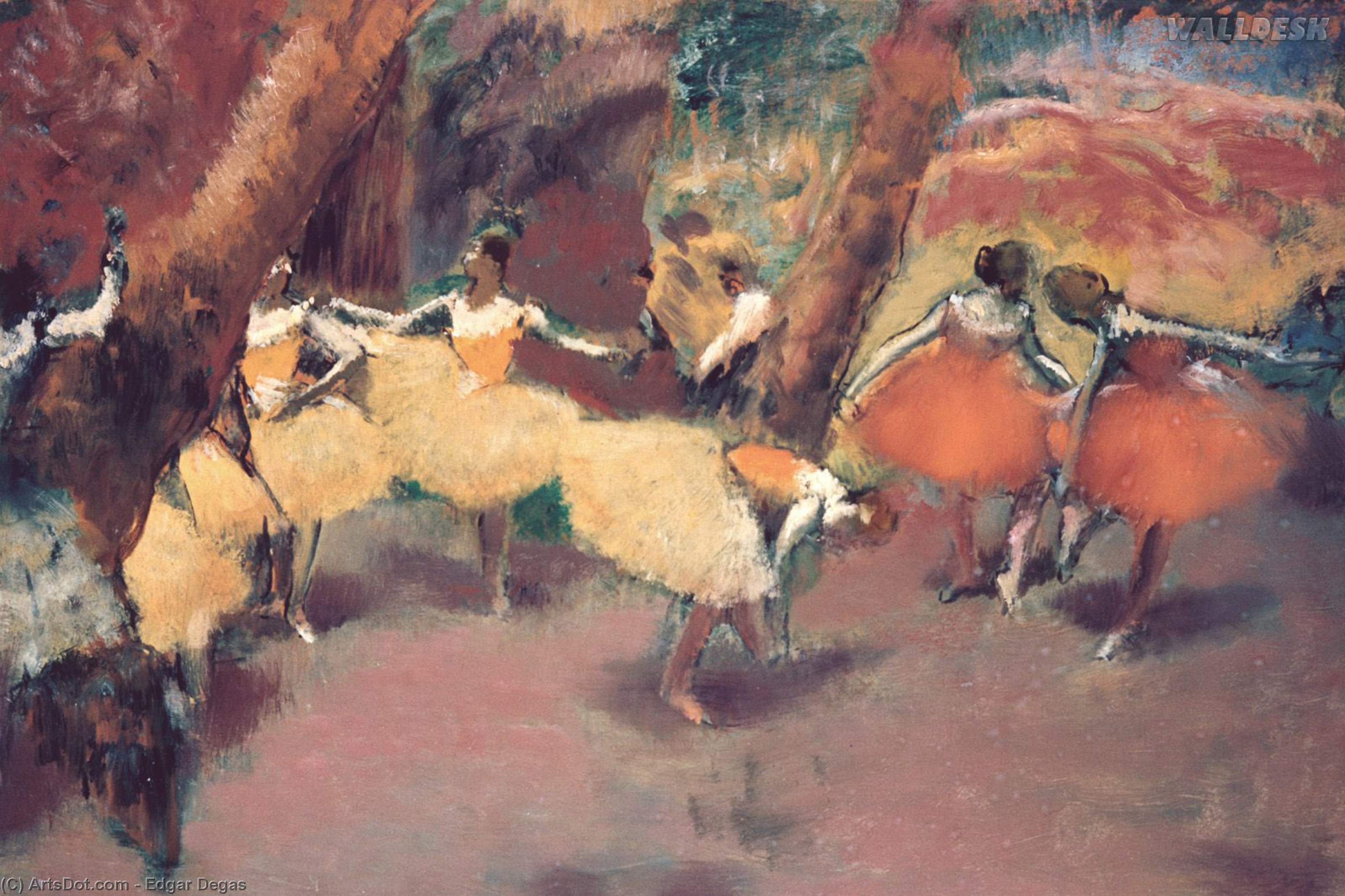 Before The Performance — Edgar Degas