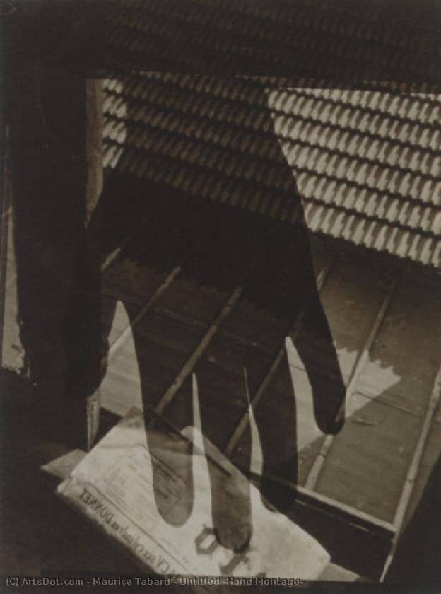 Untitled (hand Montage) — Maurice Tabard