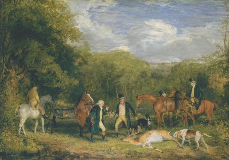 Buck-shooting In Windsor Great Park — John Frederick Lewis