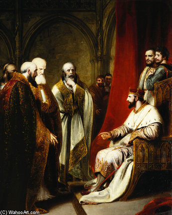 Henry Iii Replying To The Archbishop Of Canterbury — Richard Westall