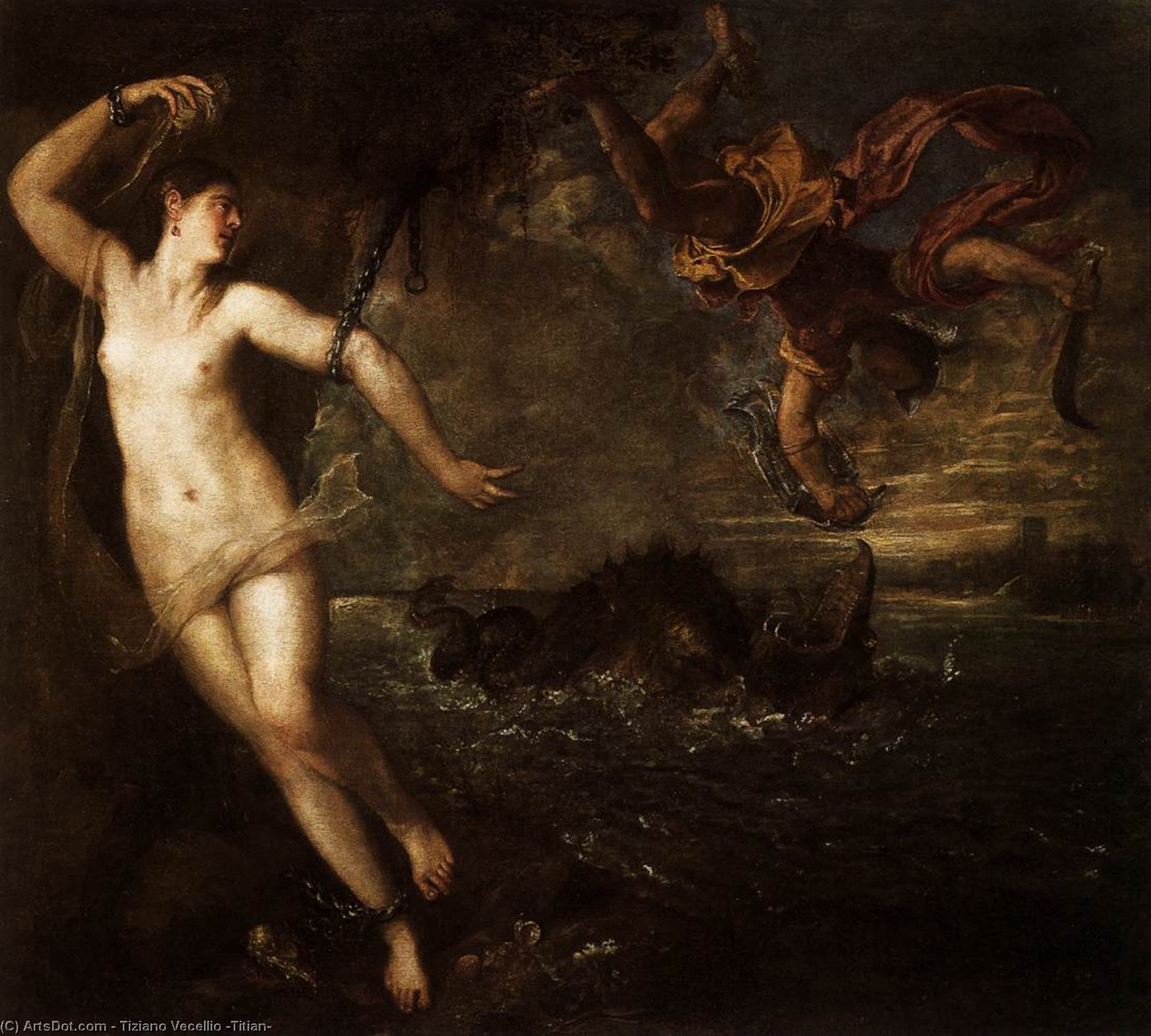 Perseus And Andromeda — Titian