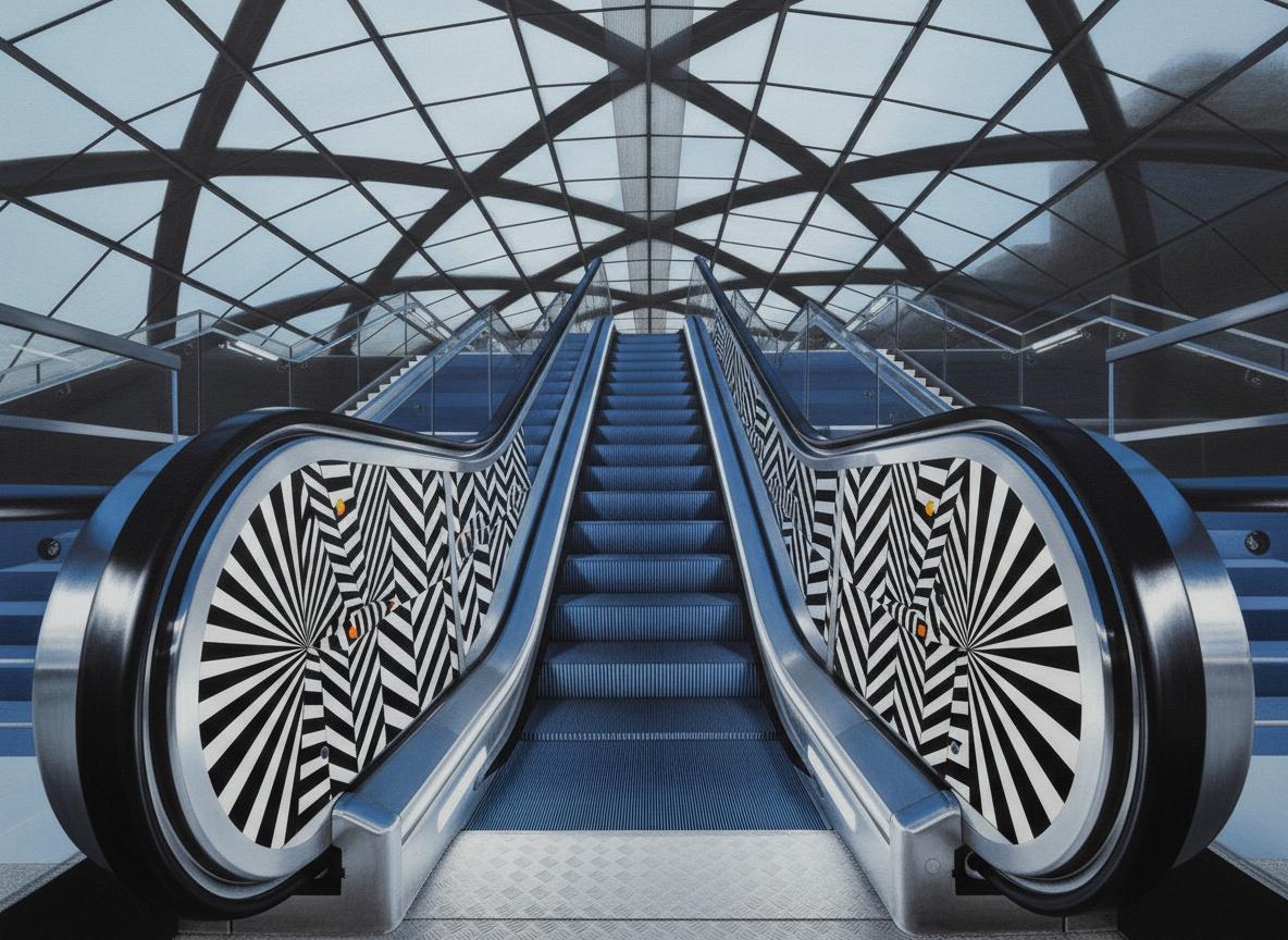 Chromatic Ascent: A Study In Kinetic Symmetry — Jacques Villedieu