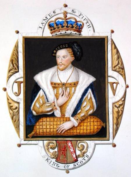 Portrait Of James V King Of Scotland — Sarah Countess Of Essex