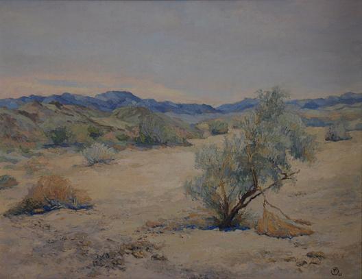 Early In The Day In Desert Quiet, (painting) — Mary Agnes Yerkes