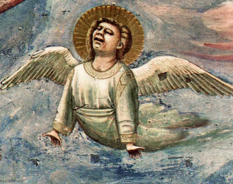 Escenas De La Vida De Cristo: 20. Lamento (detalle) (12) — Giotto Di Bondone