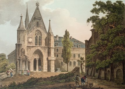 The College De Navarre In Paris — John Claude Nattes