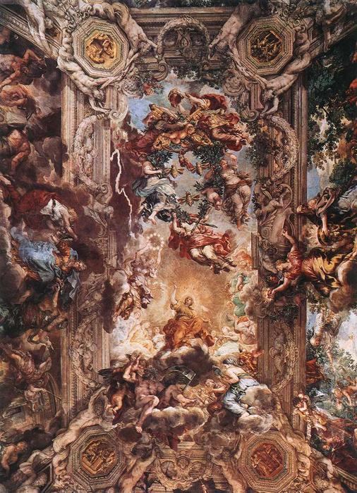 Allegory Of Divine Providence And Barberini Power — Pietro Da Cortona