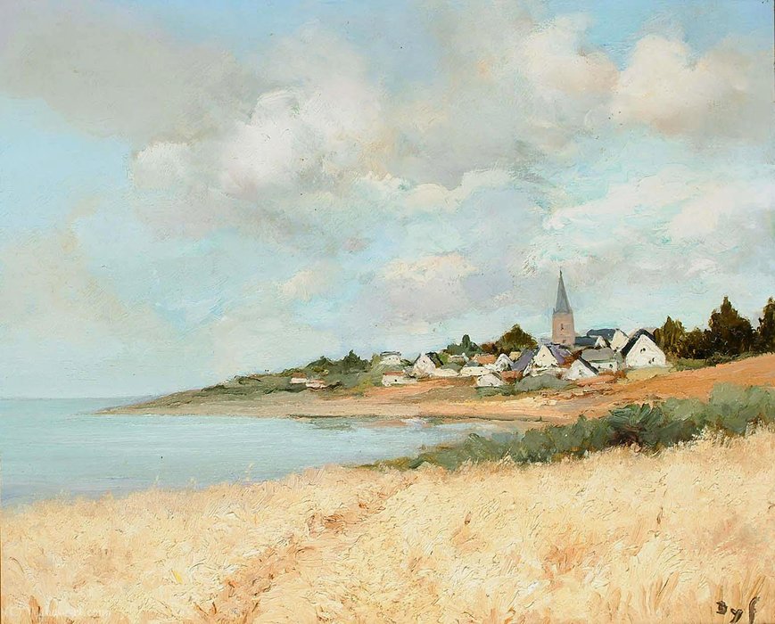 Arzon, View To Croisty, Brittany — Marcel Dyf