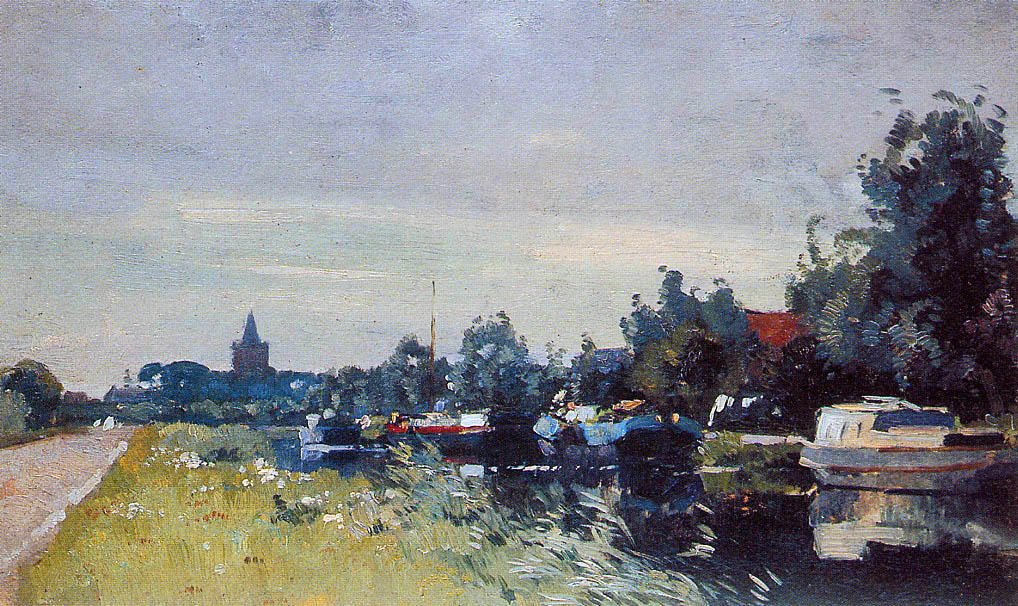Canal At Loenen Aan De Vecht — Cornelis Vreedenburgh