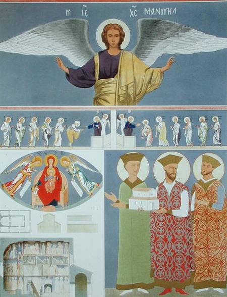 Frescoes From The Orthodox Church Of Nekrssi Near Dido — Grigory Grigorievich Gagarin