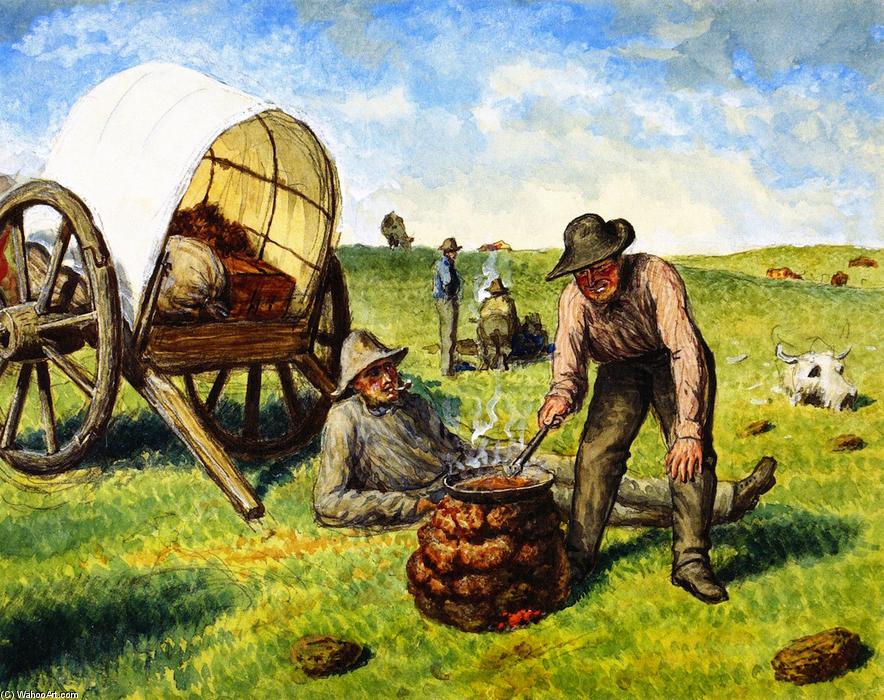 Camping On The Prairie — Уильям Джордж Ричардсон Хинд