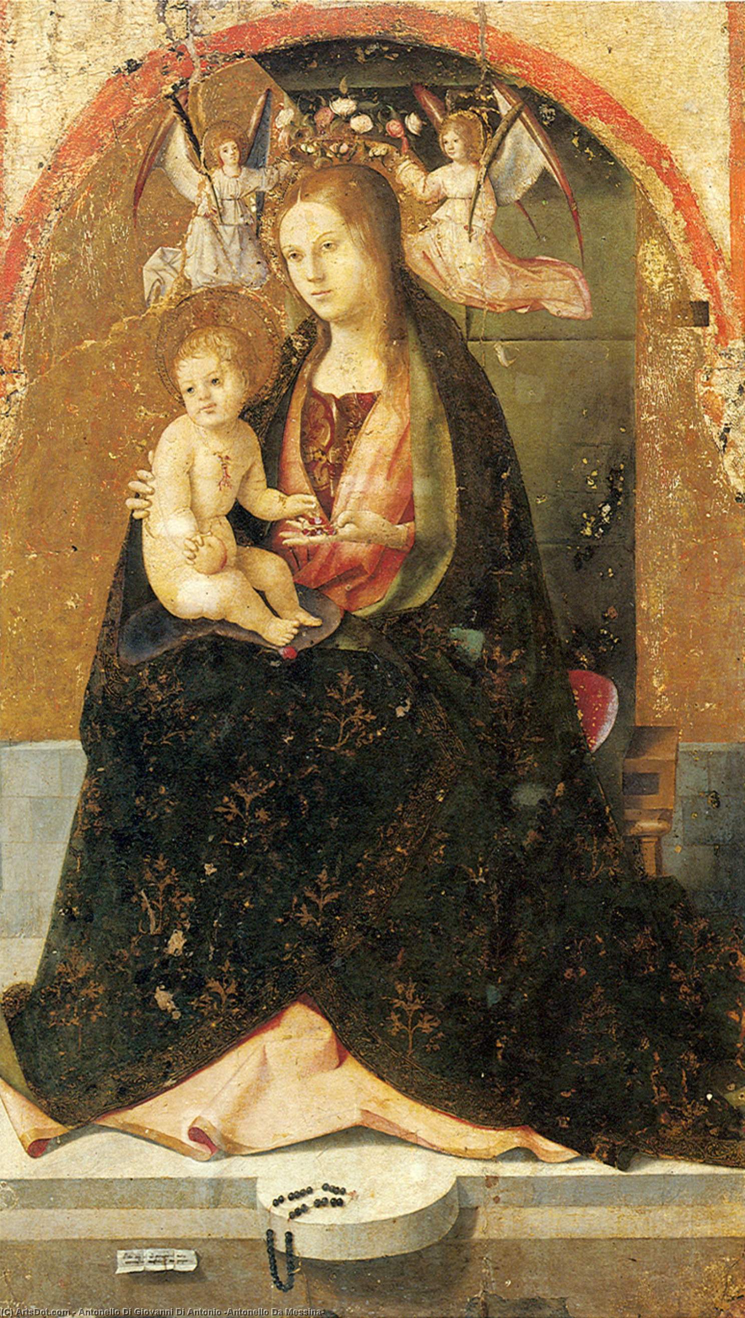 Saint Gregory Polyptych — Antonello Di Giovanni Di Antonio (antonello Da Messina)