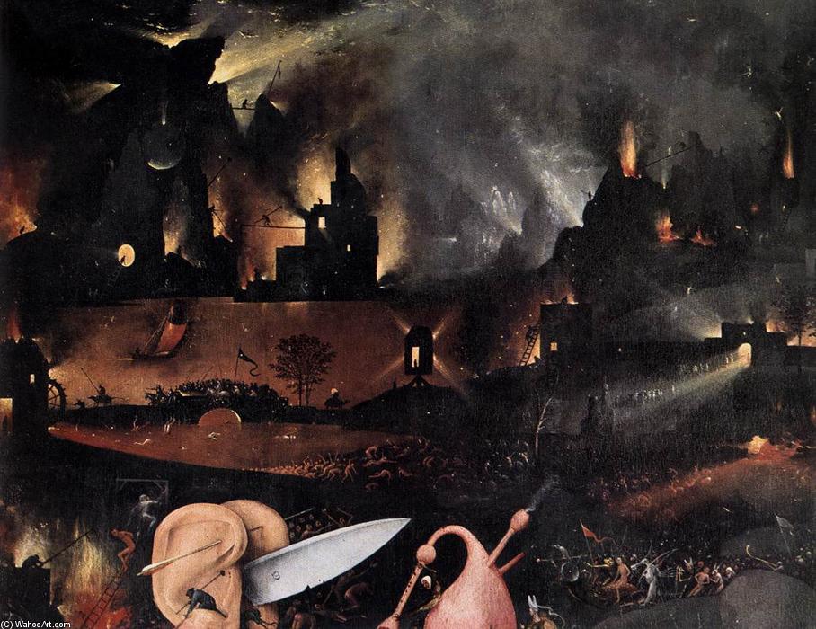 Triptych Of Garden Of Earthly Delights (detail) (17) — Hieronymus Bosch
