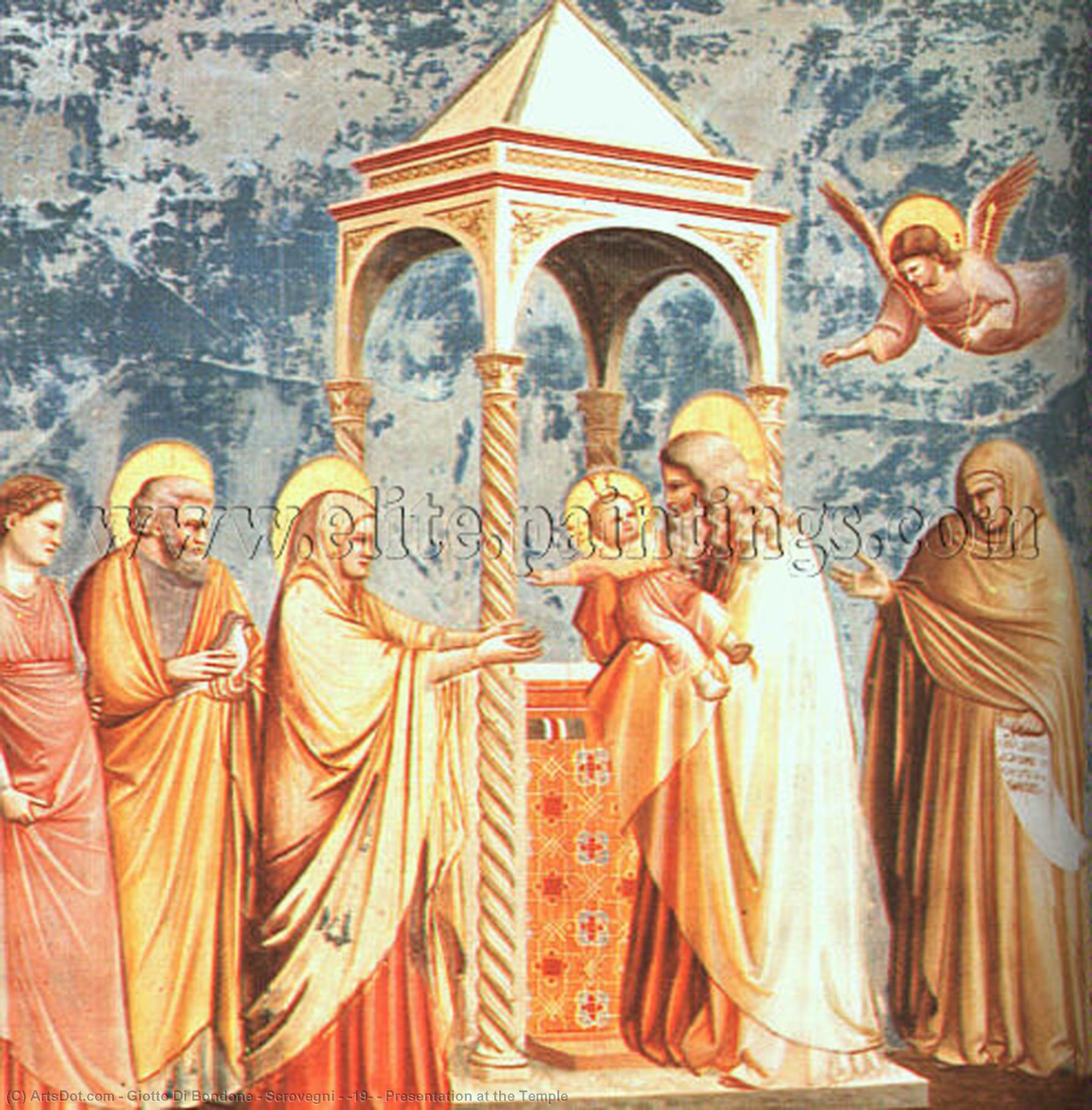 Scrovegni - [19] - Presentación En El Templo — Giotto Di Bondone