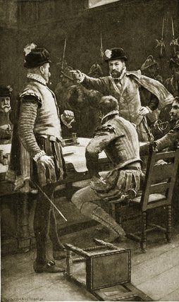 Regent Moray Arrests His Enemies — William Henry Margetson