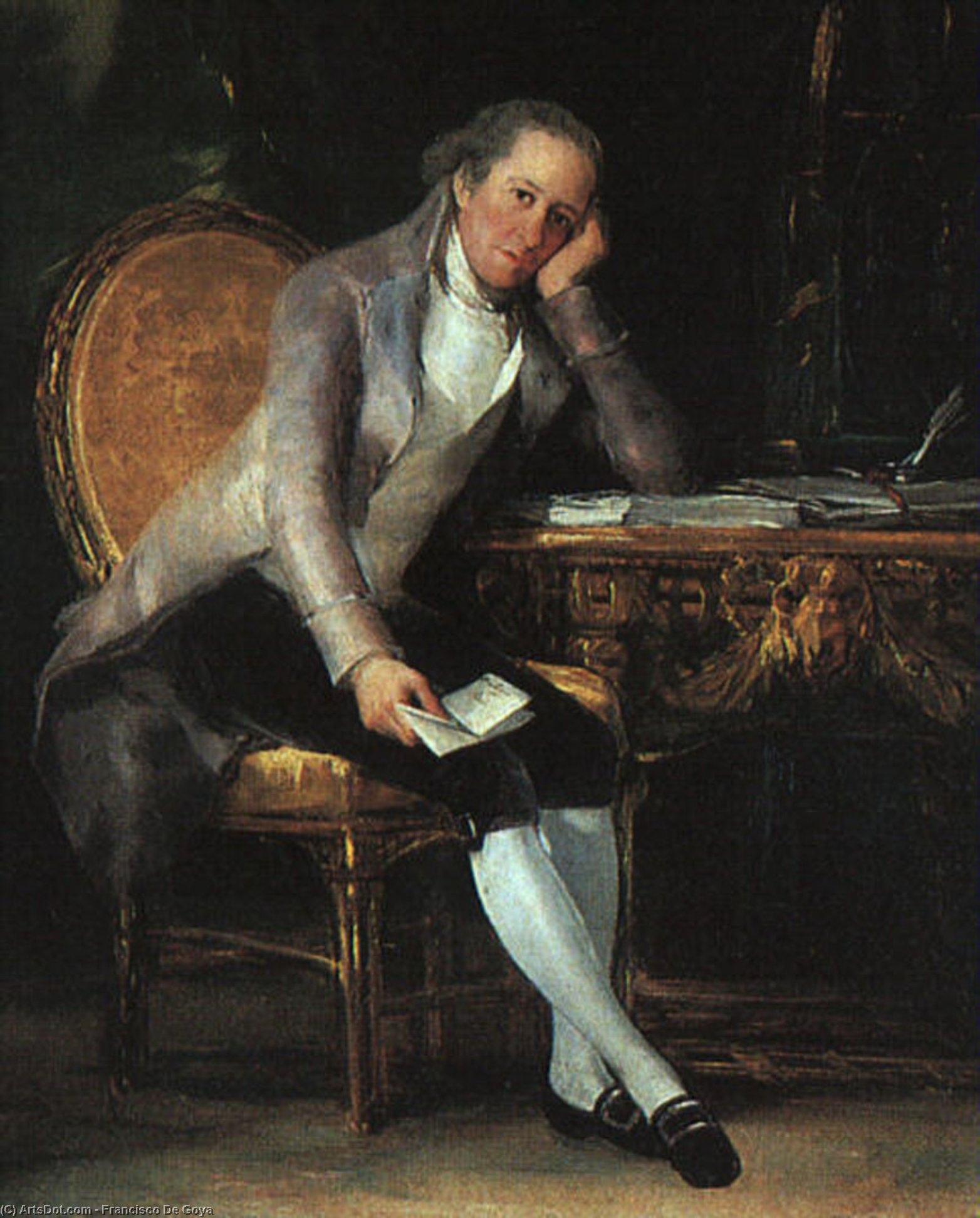 Gaspar Melchor De Jovellanos — Francisco José De Goya Y Lucientes