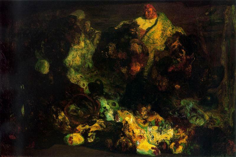 The Cock Seller — Hermen Anglada Camarasa