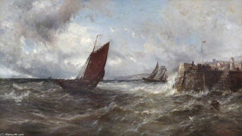 Seascape — Gustave De Breanski