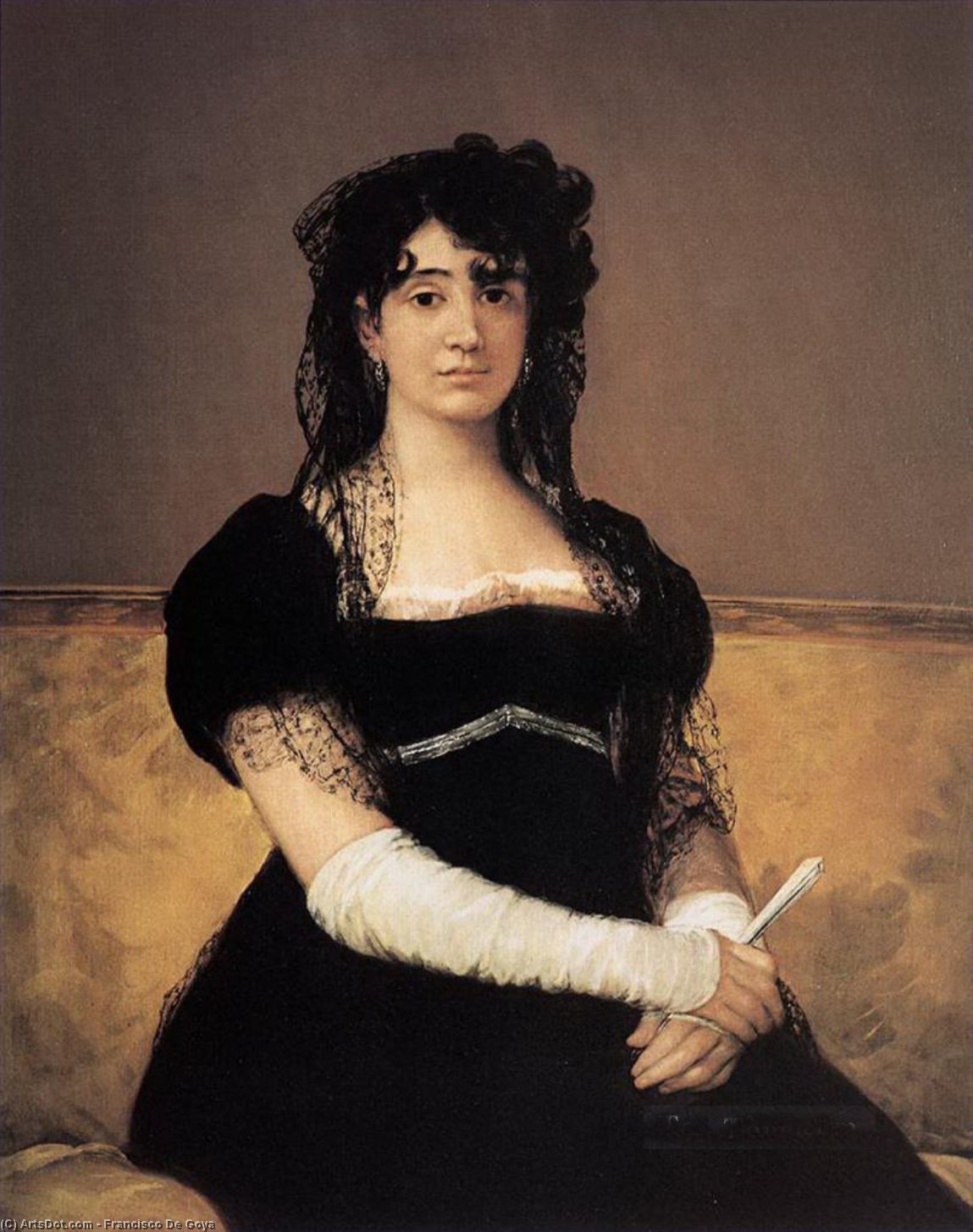 Portrait Of Antonia Zárate — Francisco José De Goya Y Lucientes