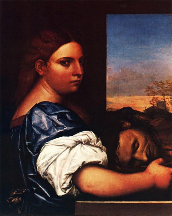 Salome With The Head Of The Baptist — Sebastiano Del Piombo