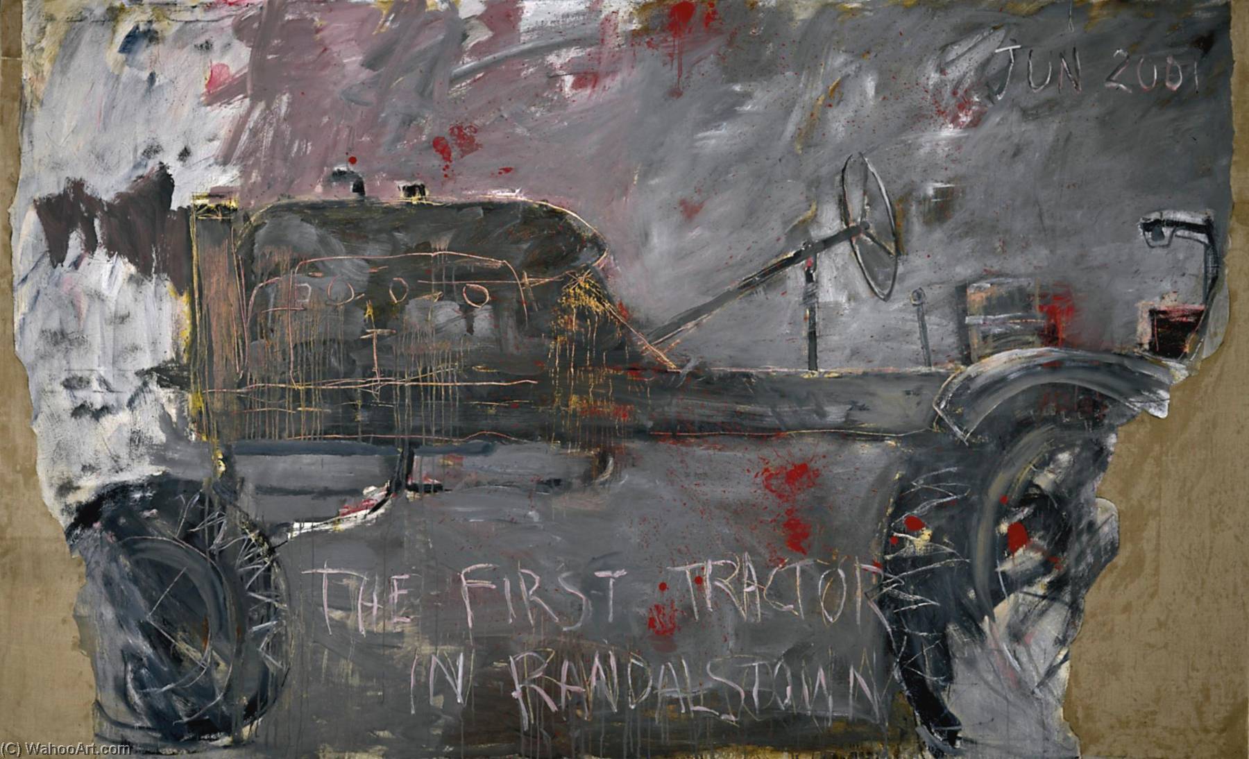 First Tractor In Randalstown — Basil Blackshaw