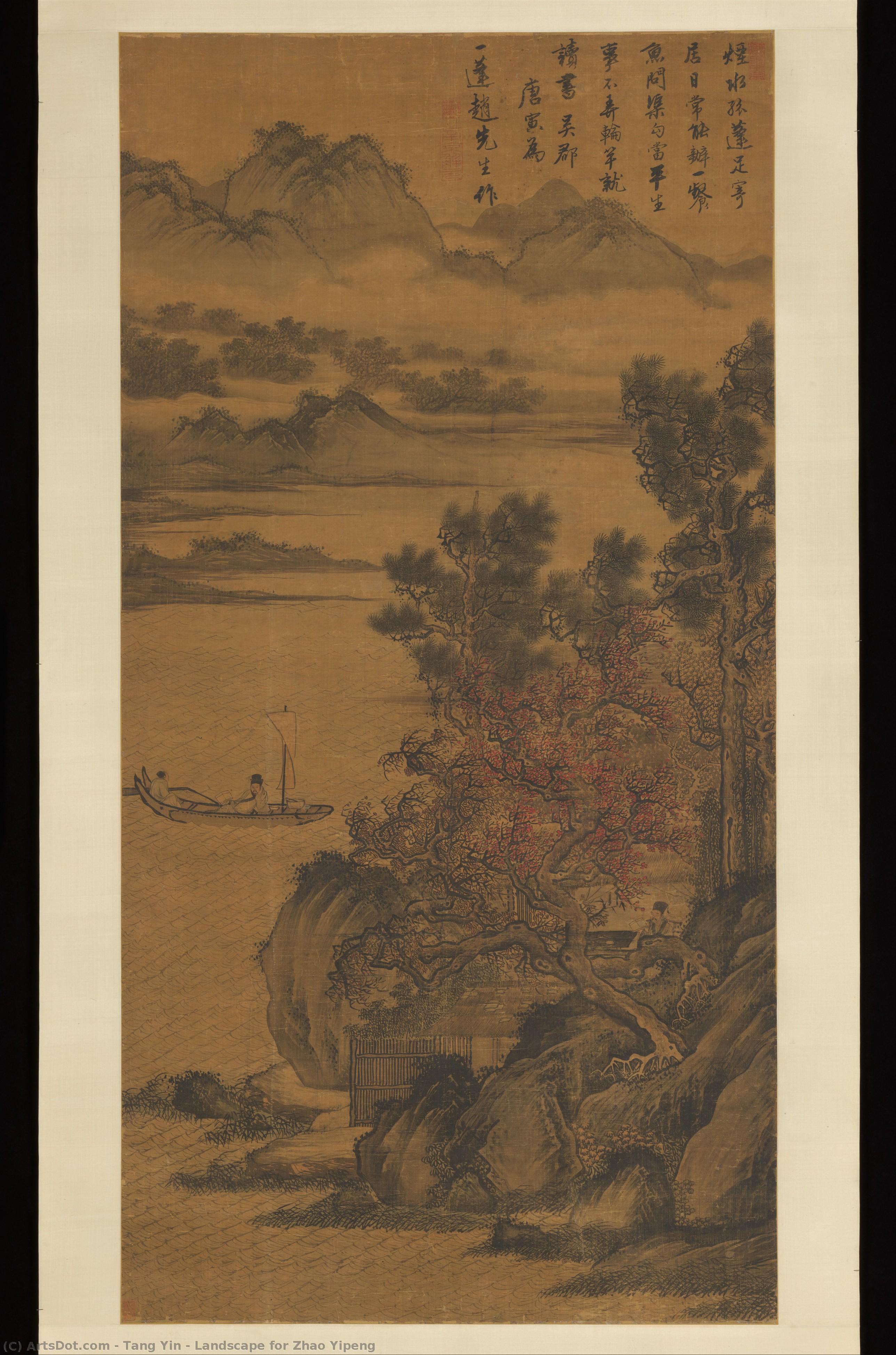 Landscape For Zhao Yipeng — Tang Yin