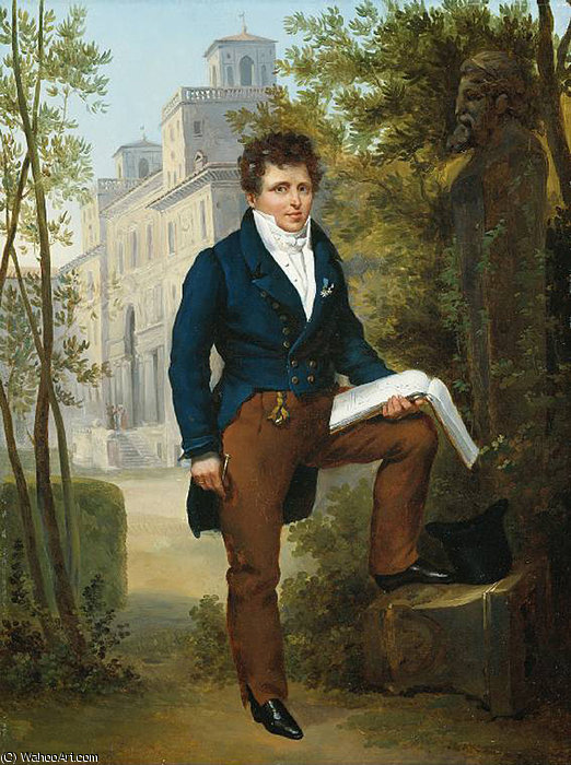 Eduoard Portrait Of Nicholas Pierre Tiolier — François Edouard Picot