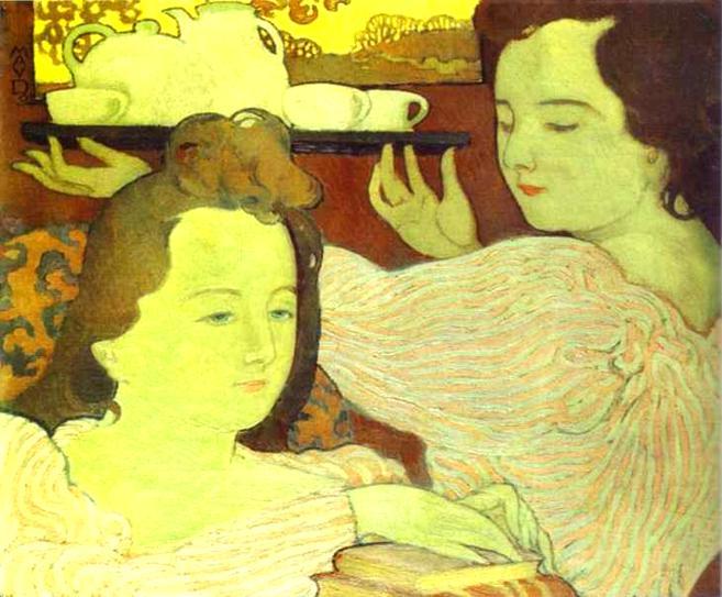 Mystic Allegory Or Tea — Морис Дени