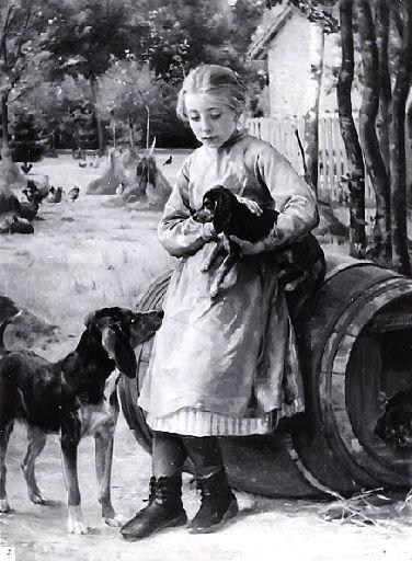La Petite Fille Du Garde — Joseph Auguste Rousselin