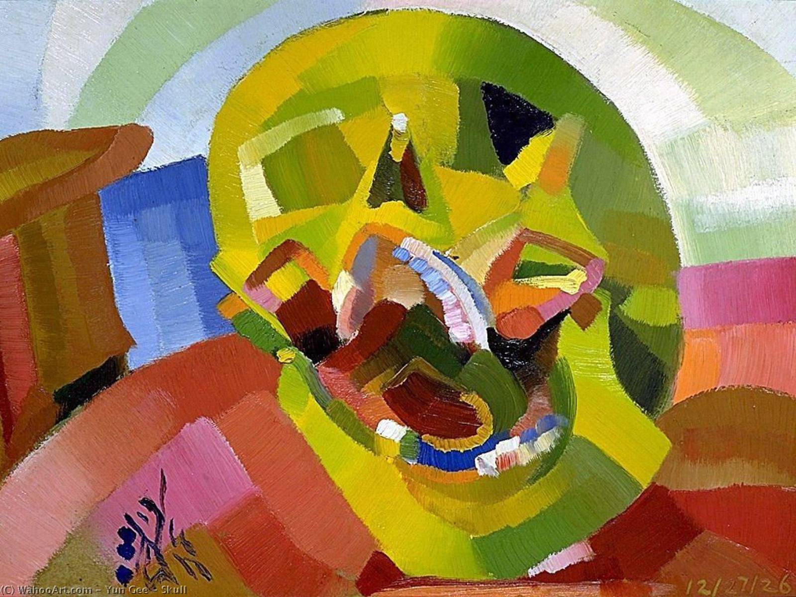 Skull — Yun Gee