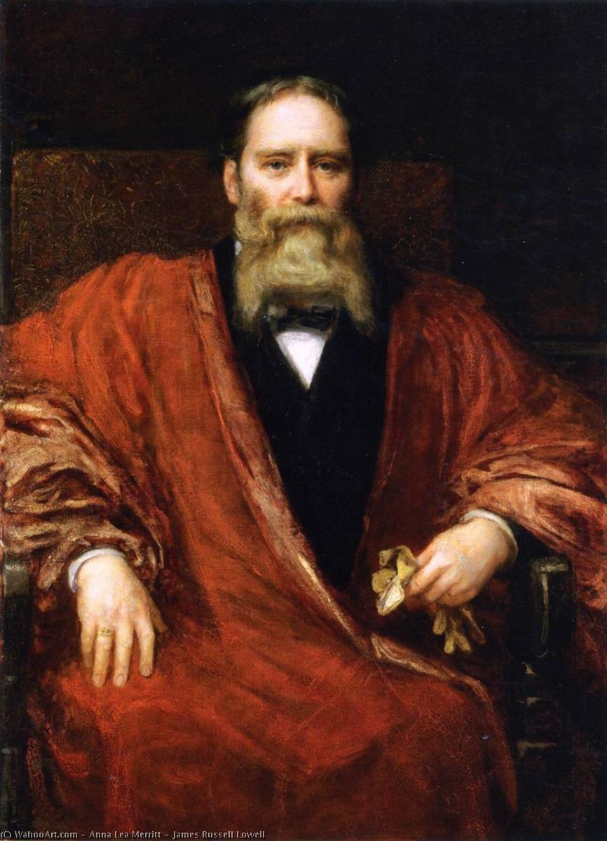 James Russell Lowell — Anna Lea Merritt