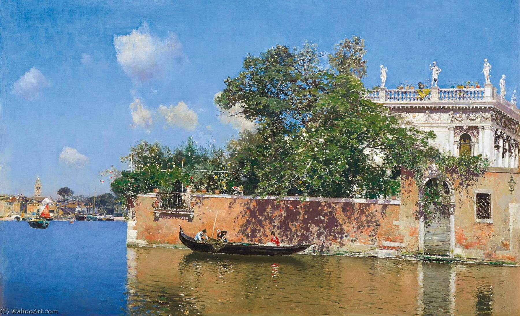 Paisaje Veneciano — Martín Rico Y Ortega