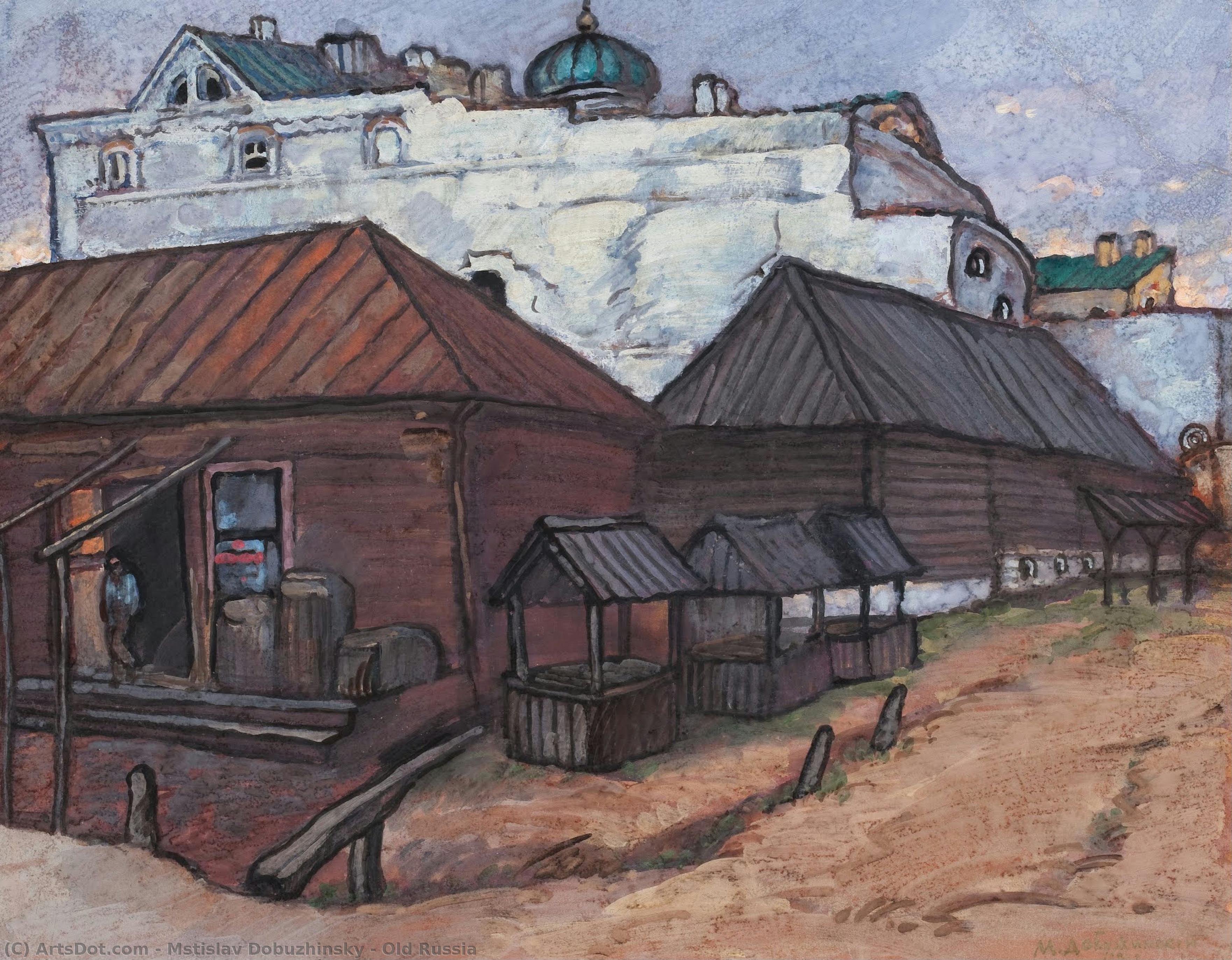 Old Russia — Мстислав Добужинский
