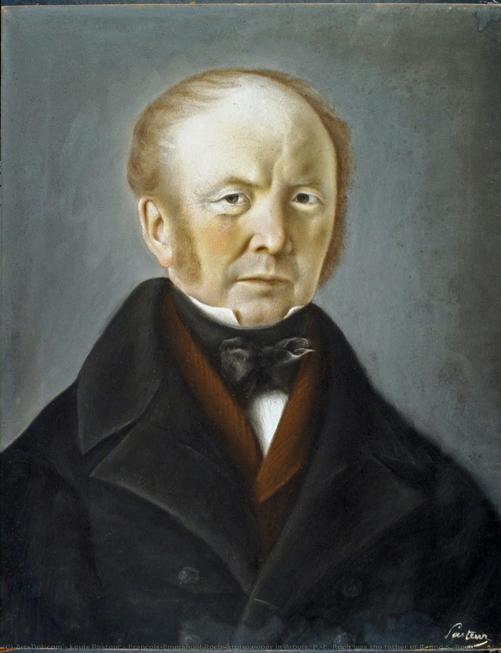 François-emmanuel Roch, Storekeeper In Arbois. F.-e. Roch Was The Father Of C. And S. Roch. — Louis Pasteur