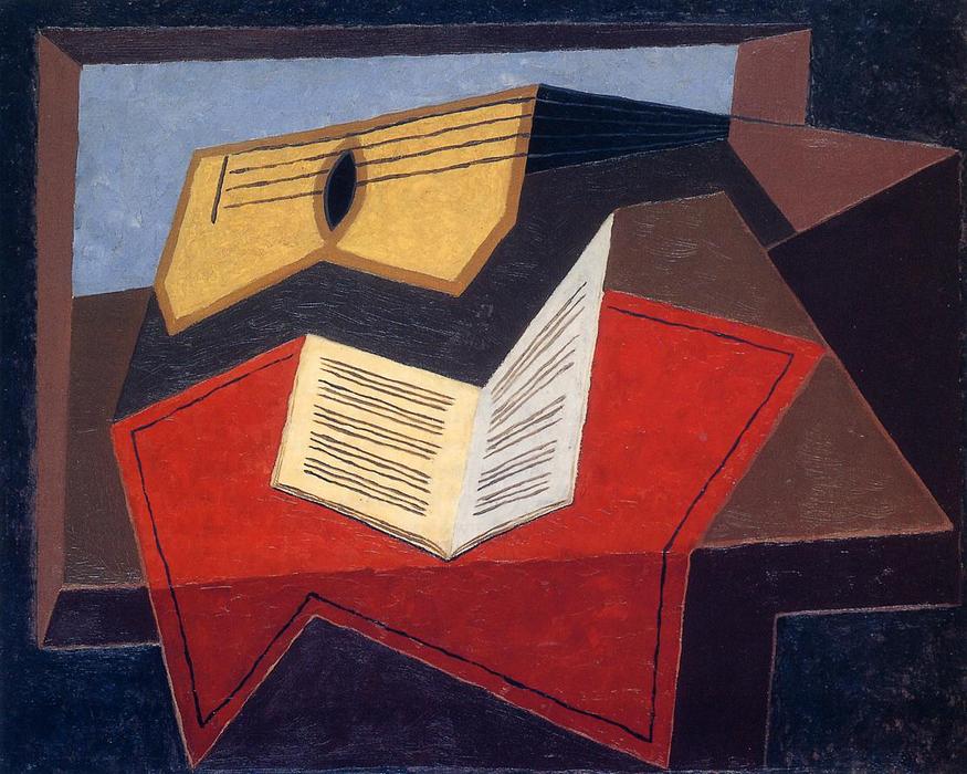 Guitar And Music Paper — Juan Gris