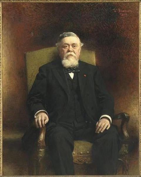 Portrait Du President De La Republique Armand Fallieres — Léon Joseph Florentin Bonnat