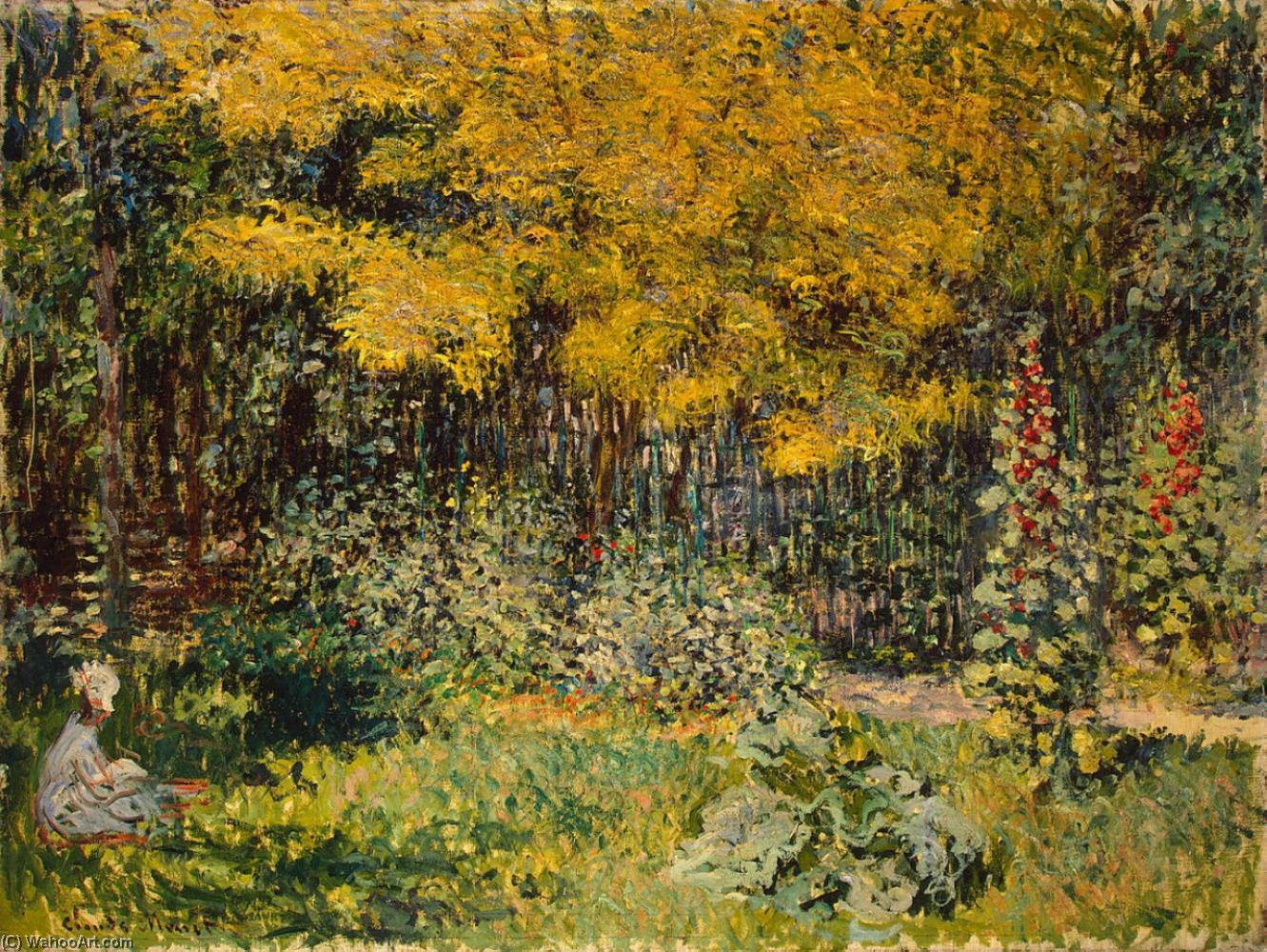 The Garden. (le Jardin) — Claude Monet