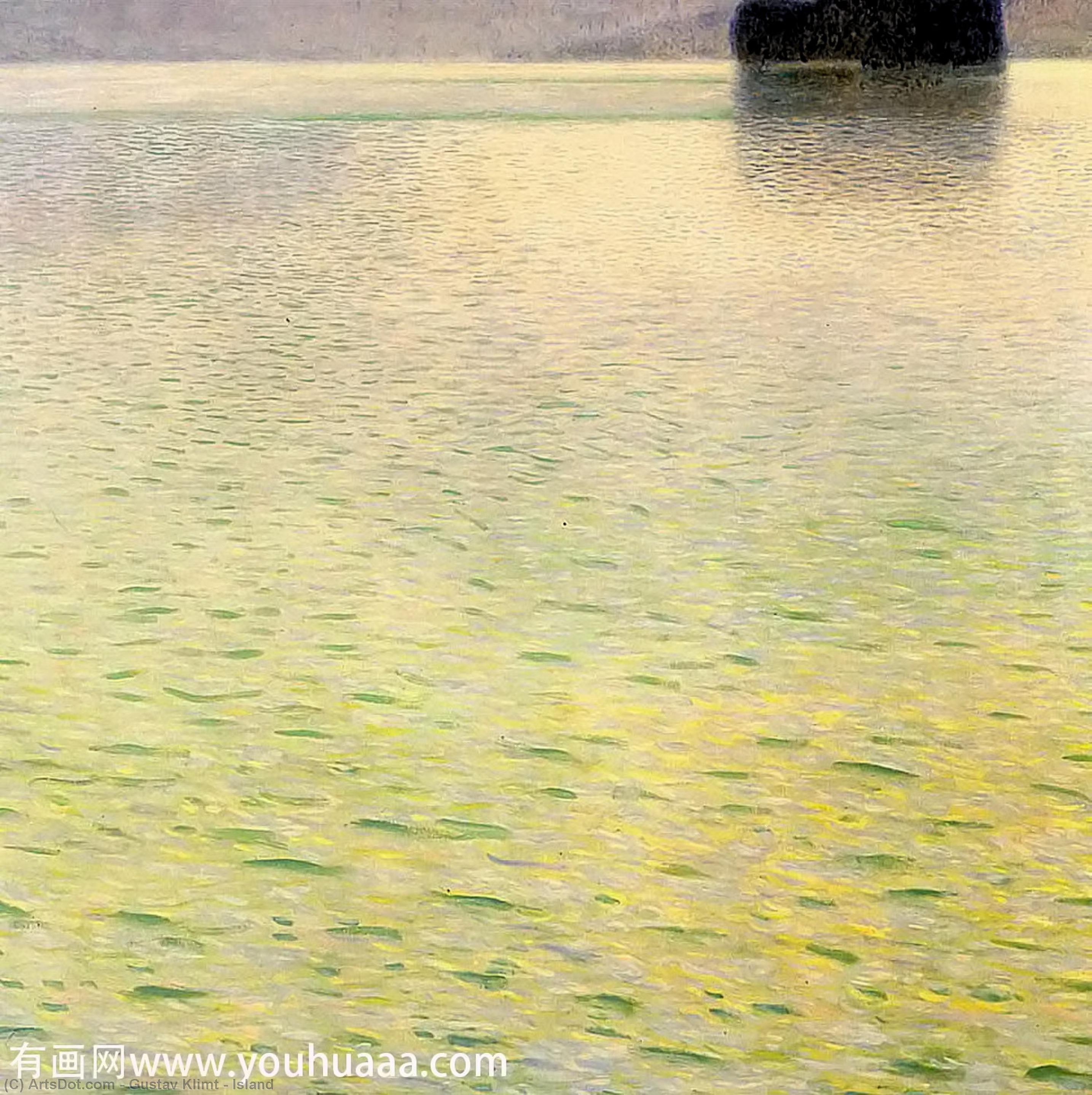 Island — Gustav Klimt