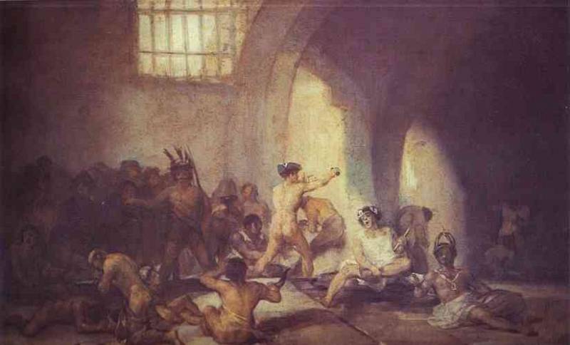 The Madhouse — Francisco José De Goya Y Lucientes