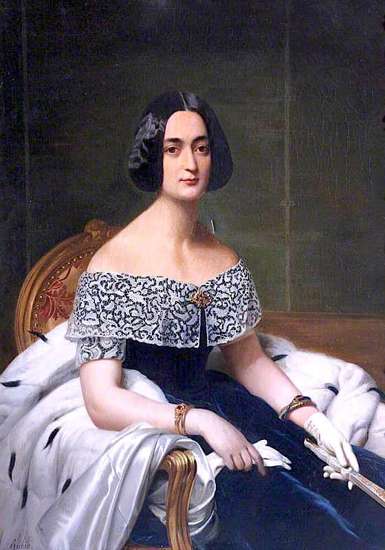 Josephine Catherine Denise Carré, Lady Reeve De La Pole — Michele Gordigiani