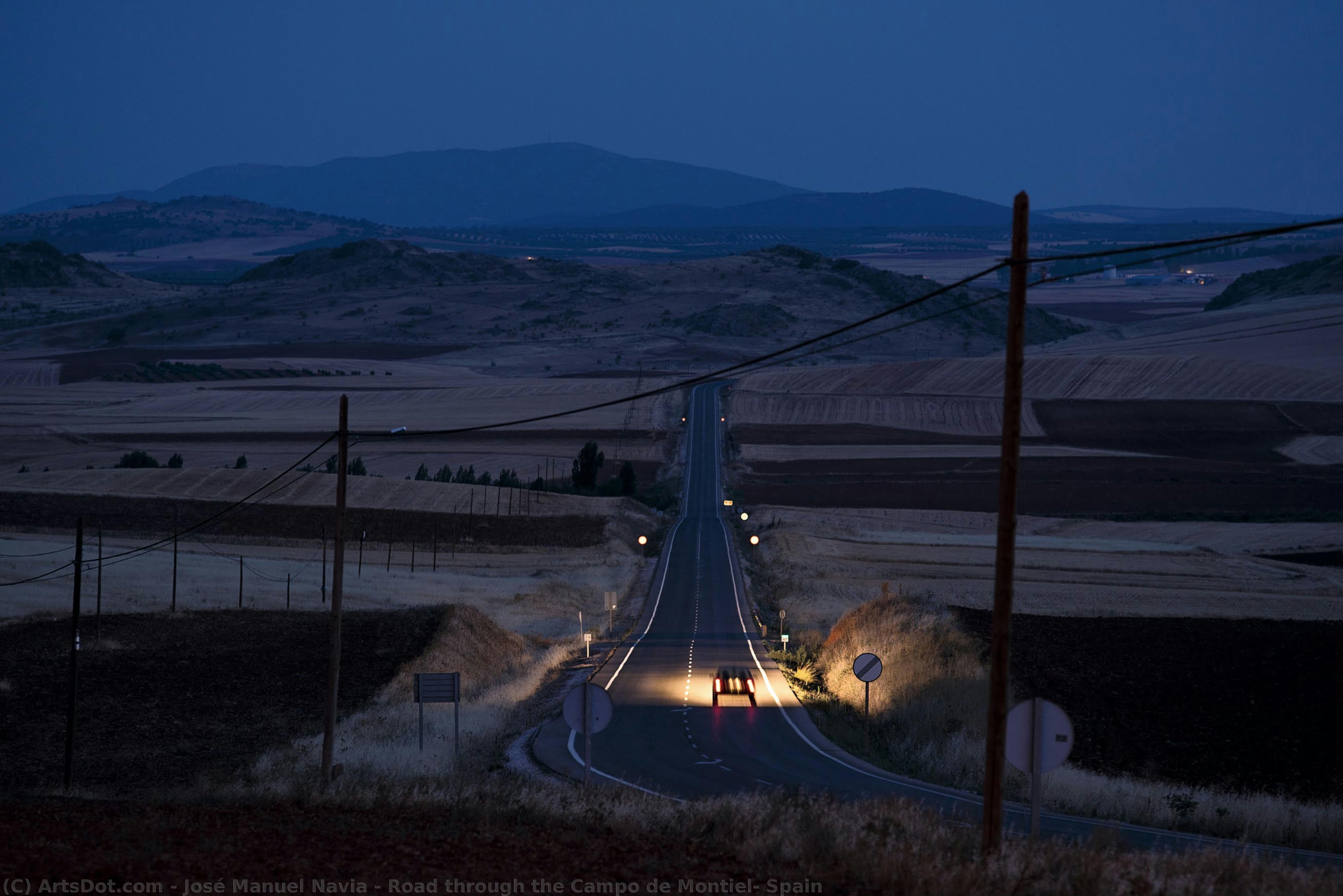 Road Through The Campo De Montiel, Spain — José Manuel Navia