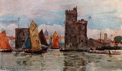 Entrance To The Harbor, La Rochelle — Herbert Menzies Marshall
