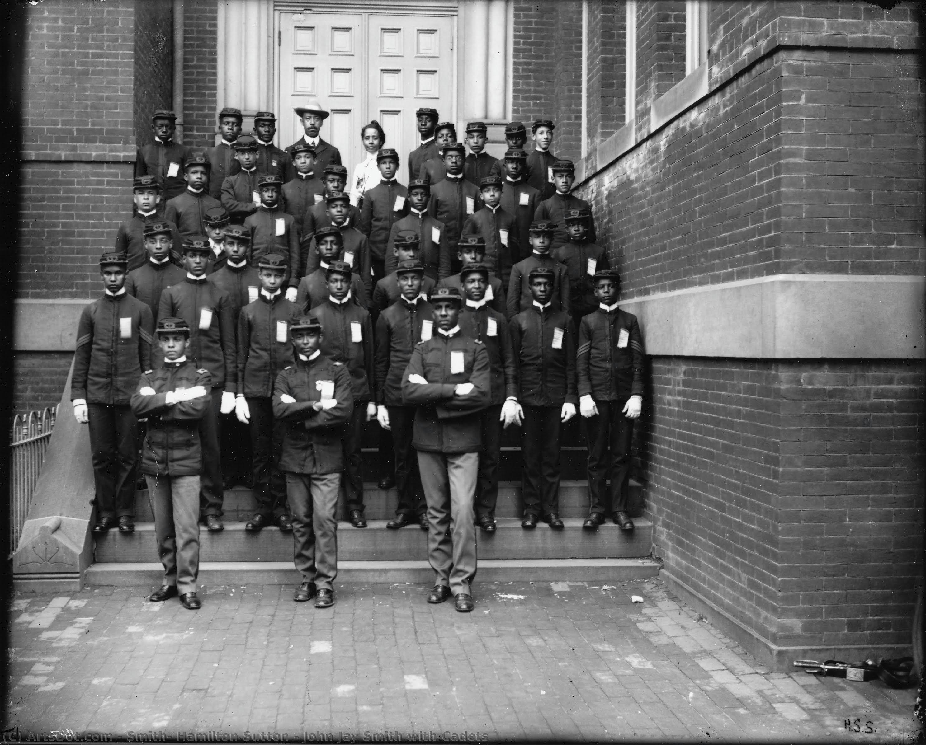 John Jay Smith With Cadets — Гамильтон Саттон Смит