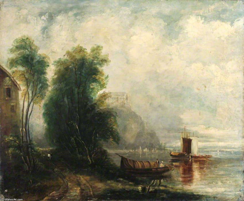 Coastal Scene — George Clarkson Stanfield